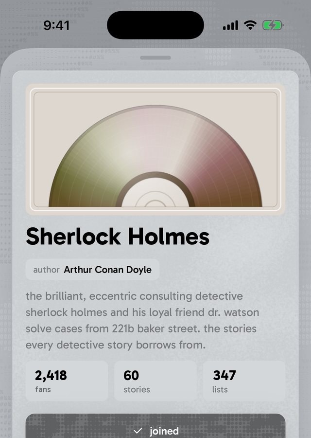 the sherlock holmes fandom page